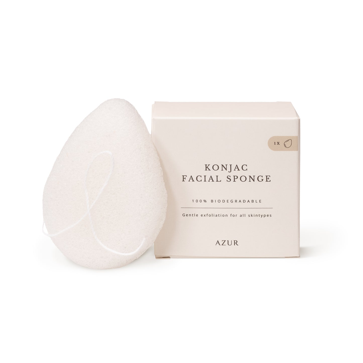 Konjac spons