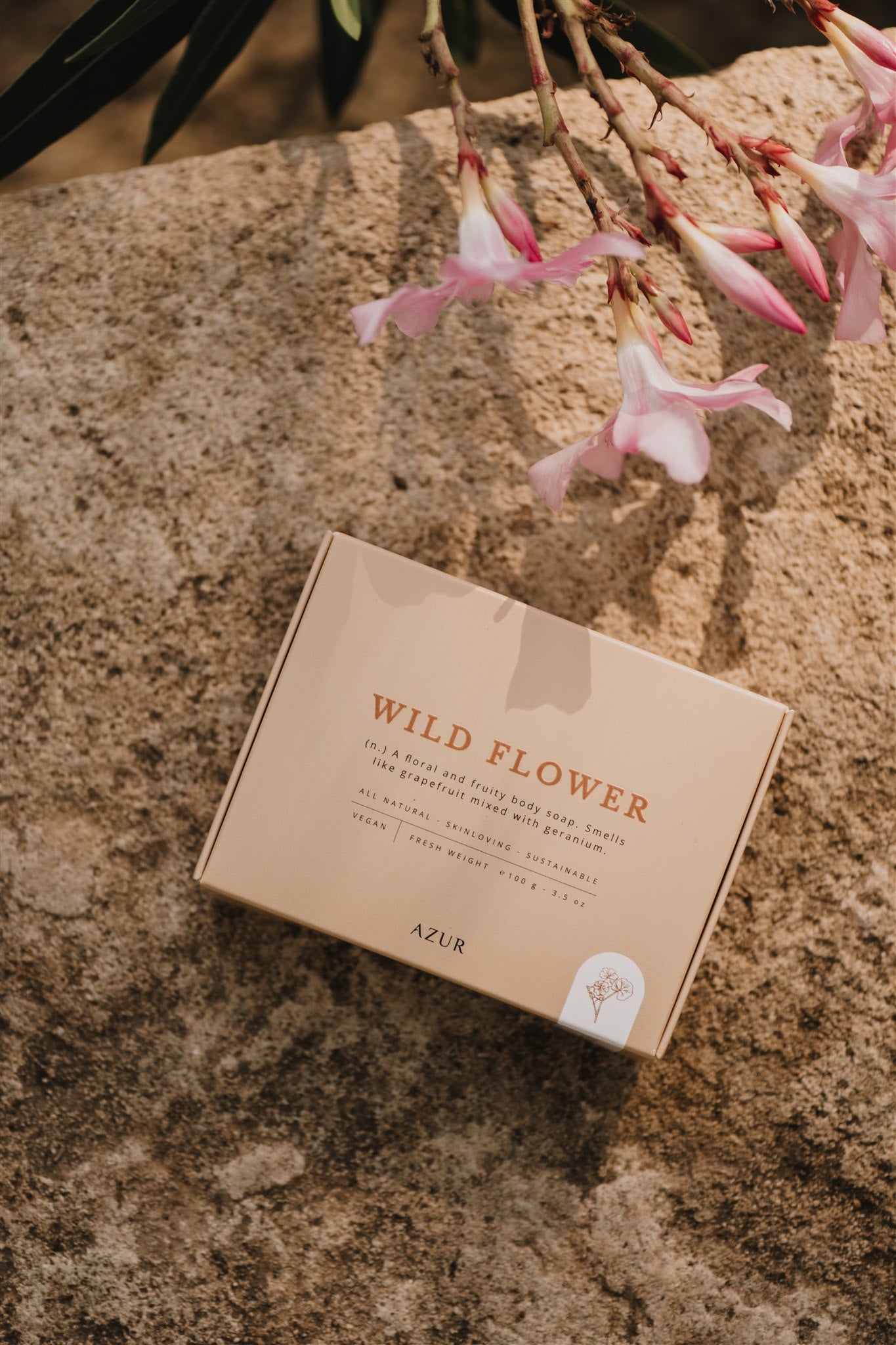 Wild Flower | Natuurlijke Zeep Bar | Handgemaakt