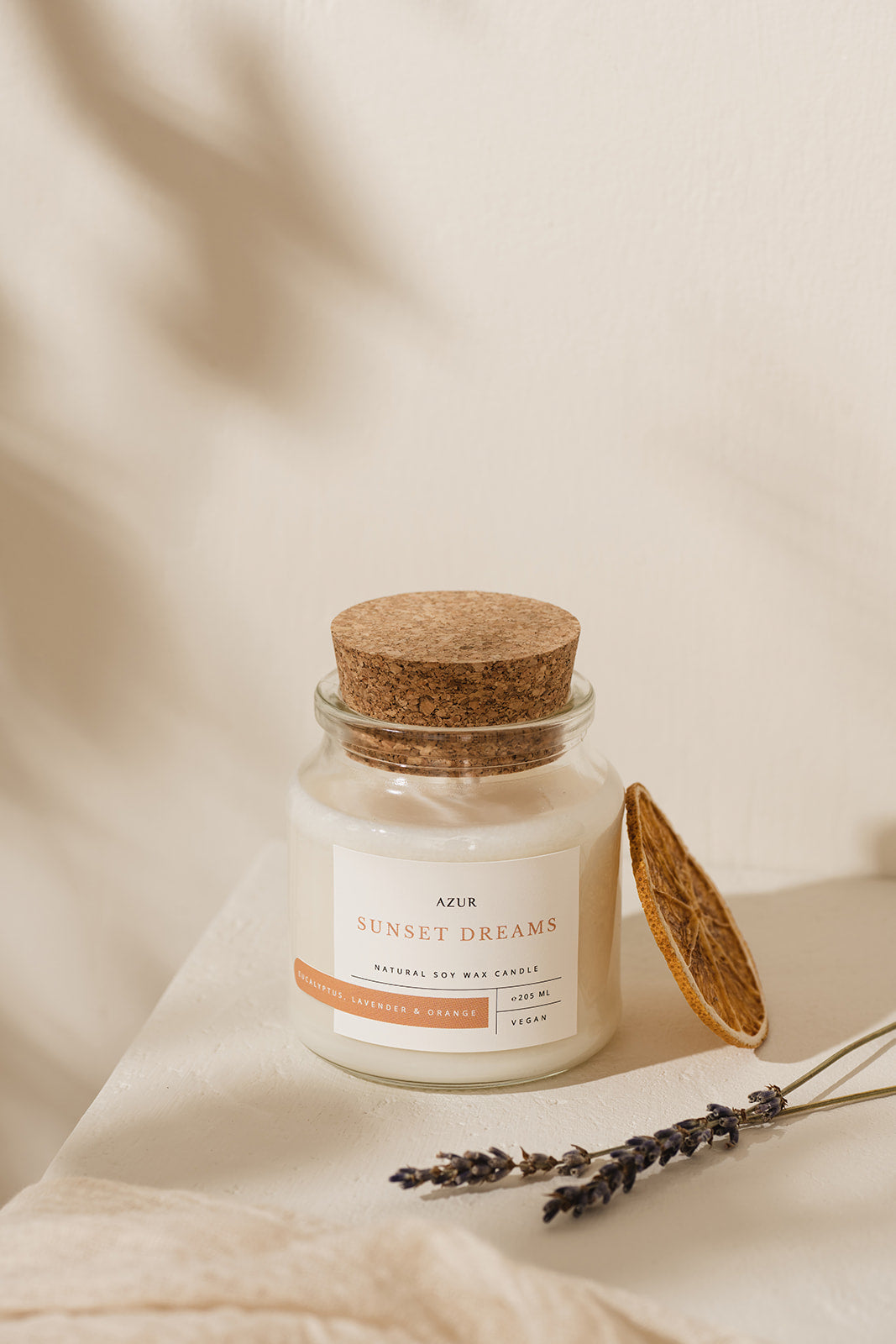 NIEUW: Sunset Dreams | natuurlijke geurkaars