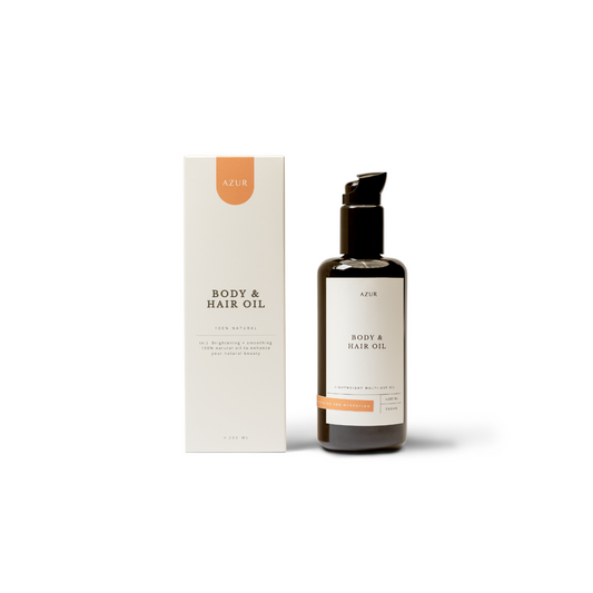 Body & Hair oil | Natuurlijke huidolie & haarolie