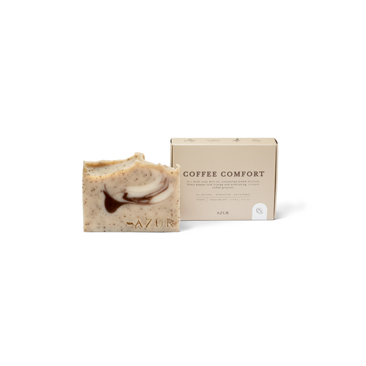 Coffee Comfort | Natuurlijke Scrub Zeep Bar | Handgemaakt