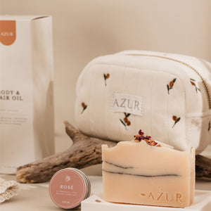 Azur toiletry bag snow white