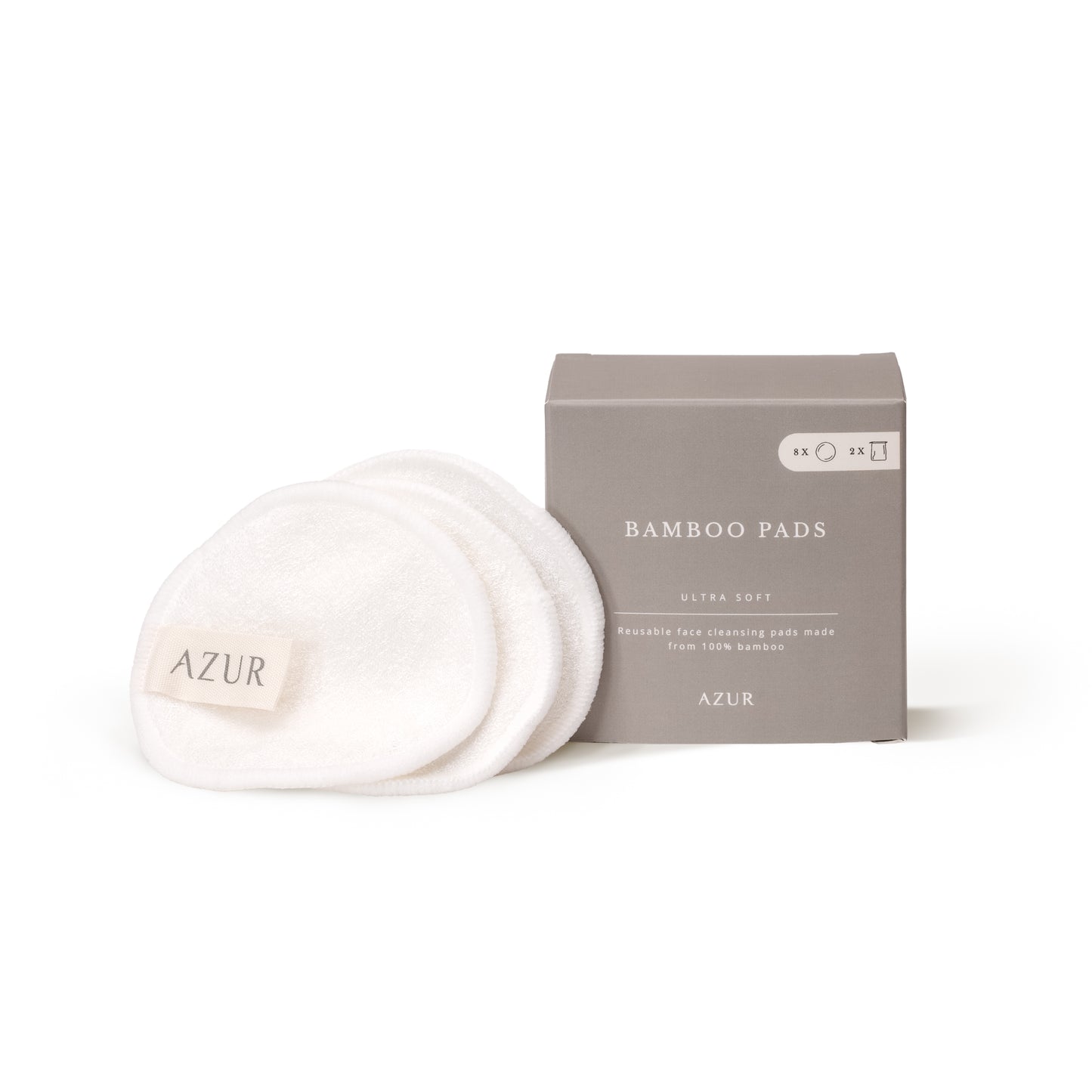 Bamboo make-up remover pads