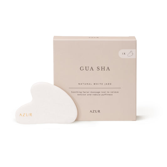 Gua Sha massage steen | witte jade
