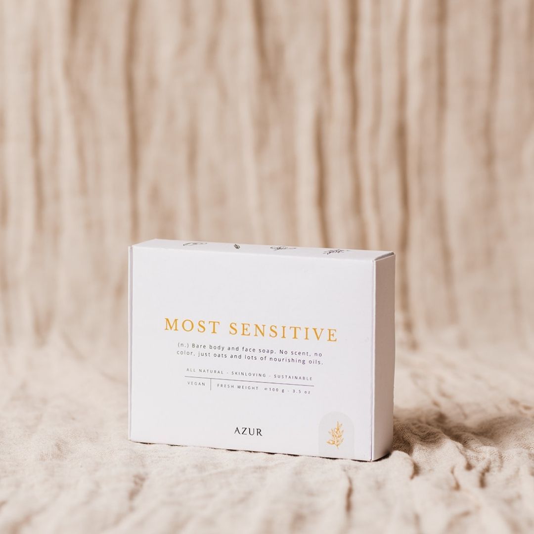 Most Sensitive | Natuurlijke zeep bar & gezichtsreiniger