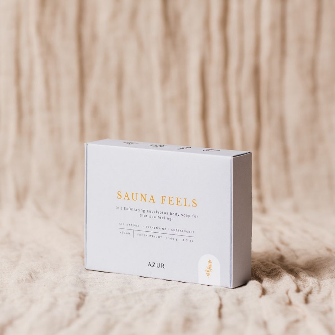 Sauna Feels  | Natuurlijke Scrub Zeep Bar | Handgemaakt